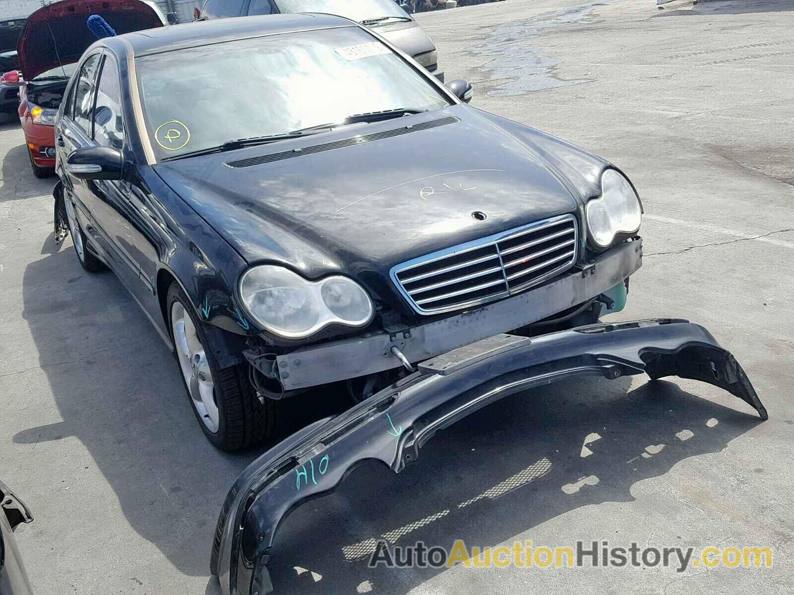 2006 MERCEDES-BENZ C 230, WDBRF52H46A868042