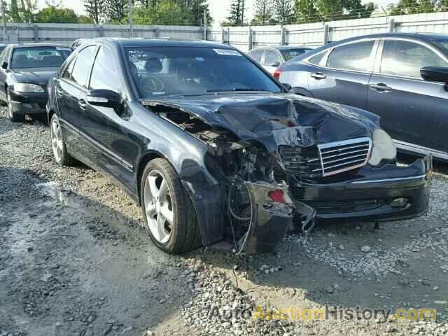 2004 MERCEDES-BENZ C230K, WDBRF40J44A627434