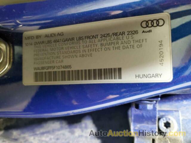 AUDI S3 PREMIUM PLUS, WAUBFGFF5F1074865