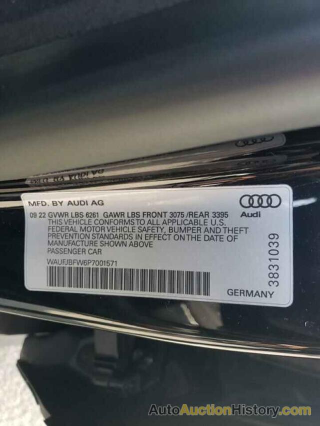 AUDI E-TRON GT PREMIUM PLUS, WAUFJBFW6P7001571