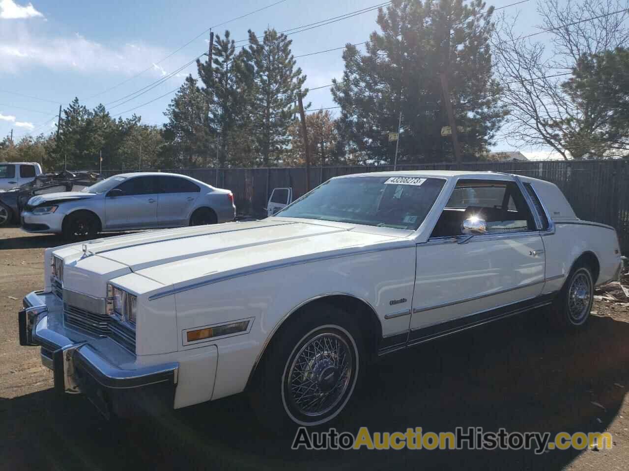 1984 OLDSMOBILE TORONADO BROUGHAM, 1G3AZ57Y8EE325976