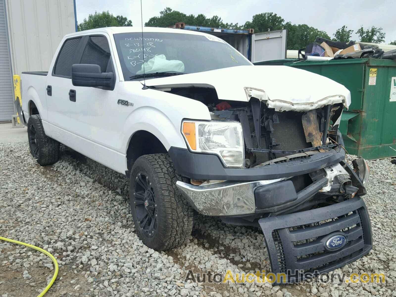 2011 FORD F150 SUPERCREW, 1FTEW1CM5BFC15317