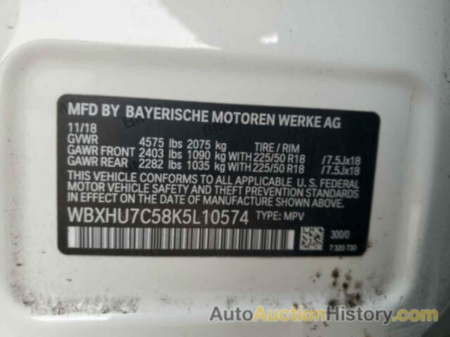 BMW X1 SDRIVE28I, WBXHU7C58K5L10574