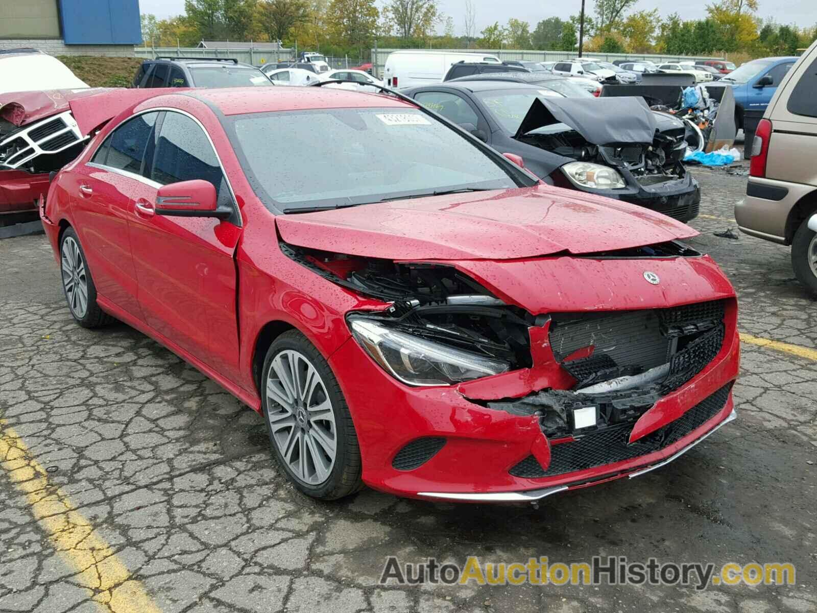 2018 MERCEDES-BENZ CLA 250 4MATIC, WDDSJ4GB0JN537742