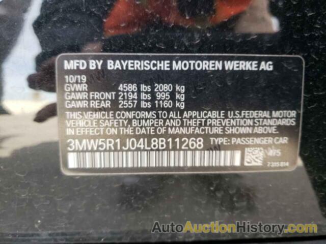 BMW 3 SERIES, 3MW5R1J04L8B11268