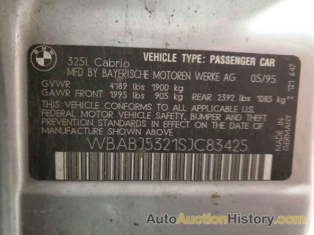 BMW 3 SERIES IC, WBABJ5321SJC83425