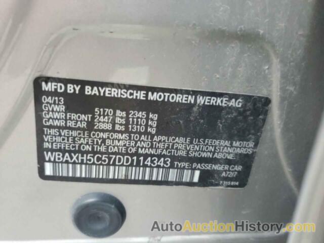 BMW 5 SERIES XI, WBAXH5C57DD114343