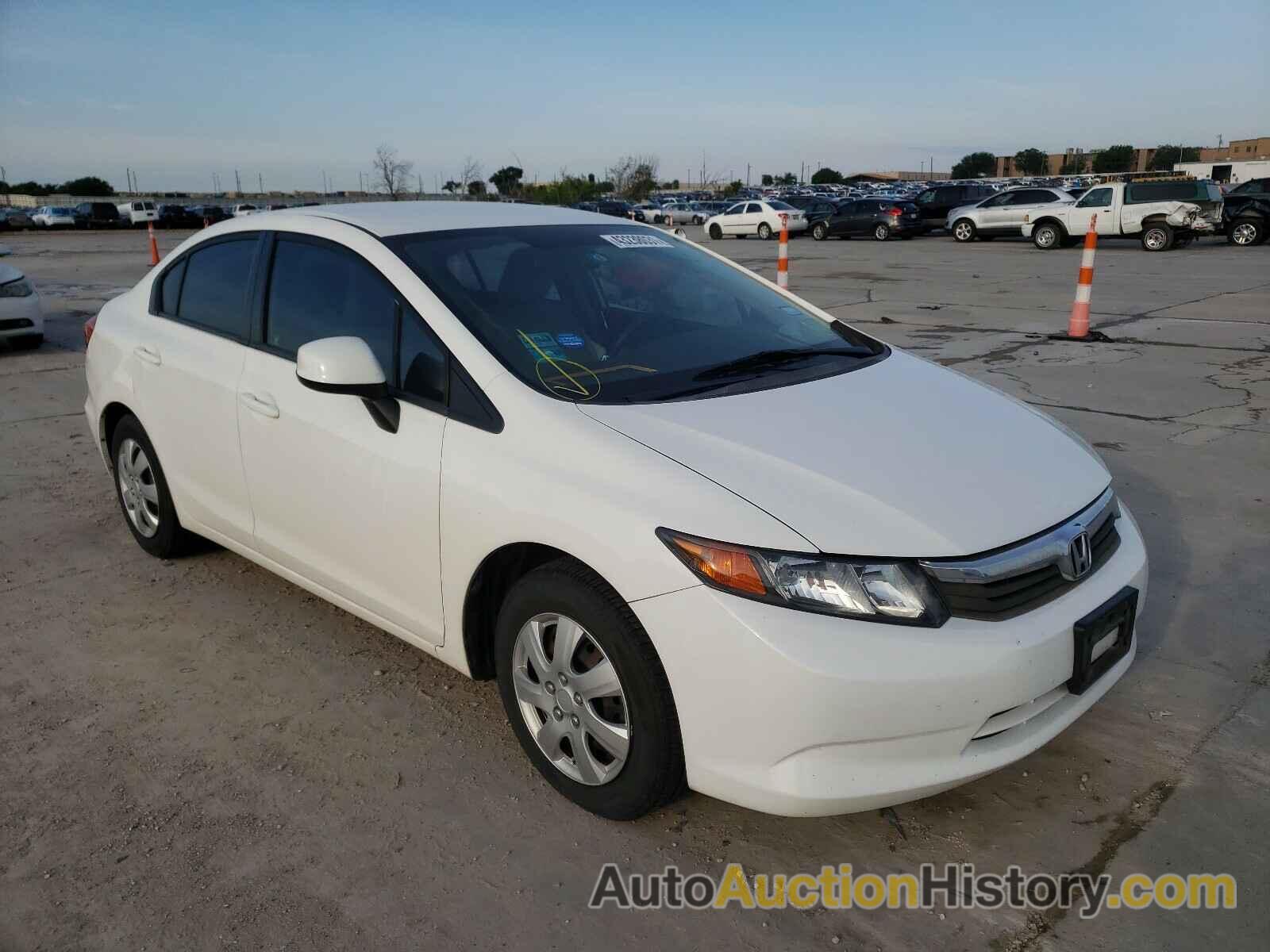 2012 HONDA CIVIC LX, 2HGFB2F56CH558374