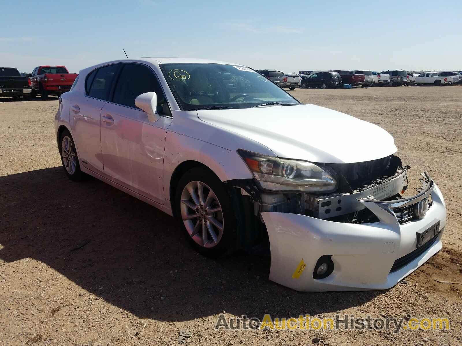 2012 LEXUS CT 200 200, JTHKD5BH2C2121133