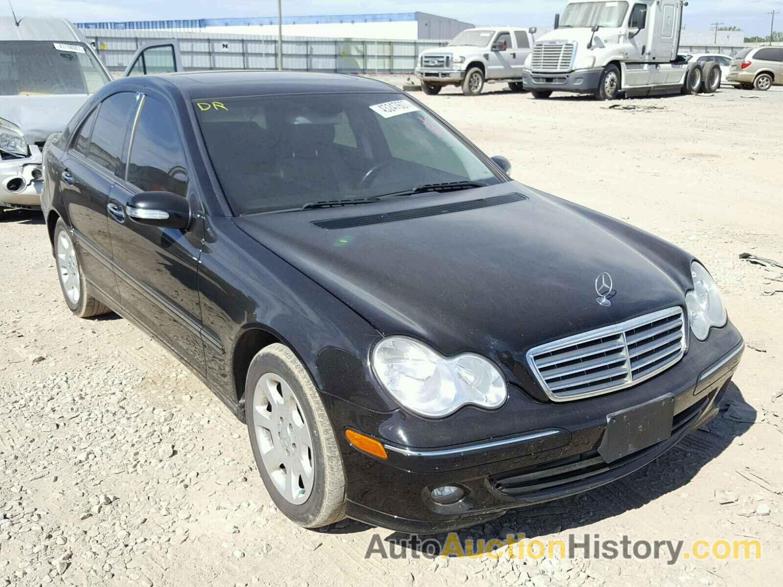 2006 MERCEDES-BENZ C GENERATI, WDBRF92H86F810722