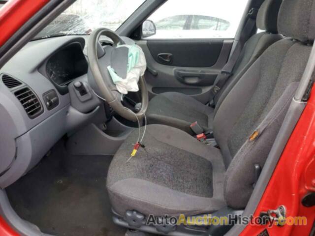 HYUNDAI ACCENT GL, KMHCG45C12U361604