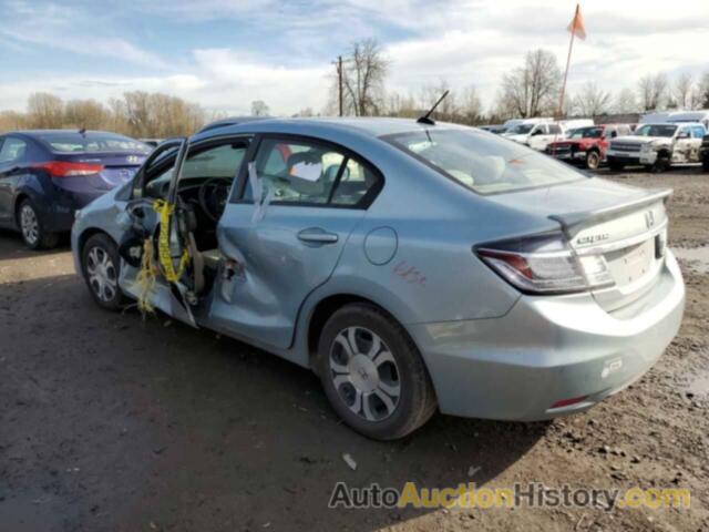 HONDA CIVIC HYBRID, 19XFB4F21DE201715