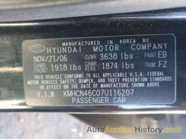 HYUNDAI ACCENT GLS, KMHCN46C07U116207