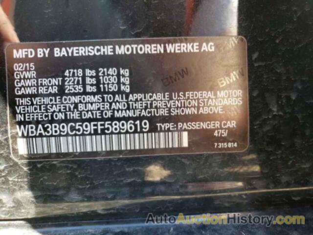 BMW 3 SERIES XI, WBA3B9C59FF589619