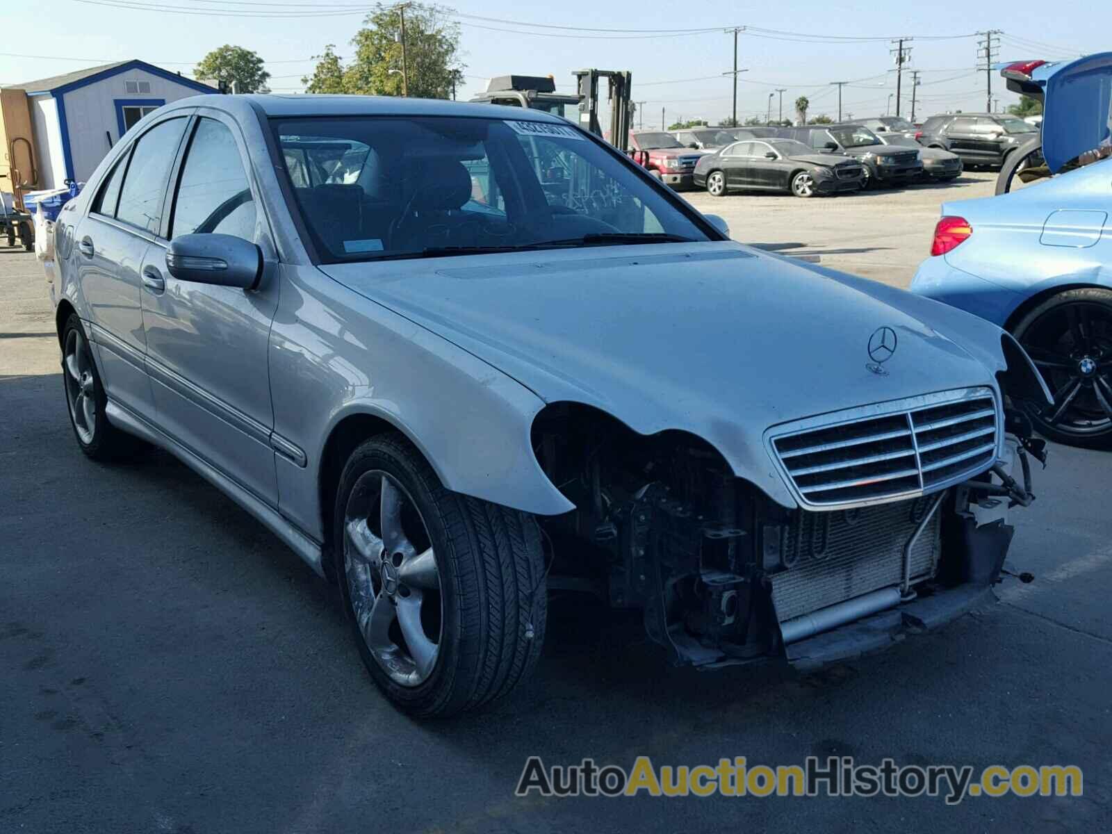 2006 MERCEDES-BENZ C GENERATION 2006 230, WDBRF52H86A914827