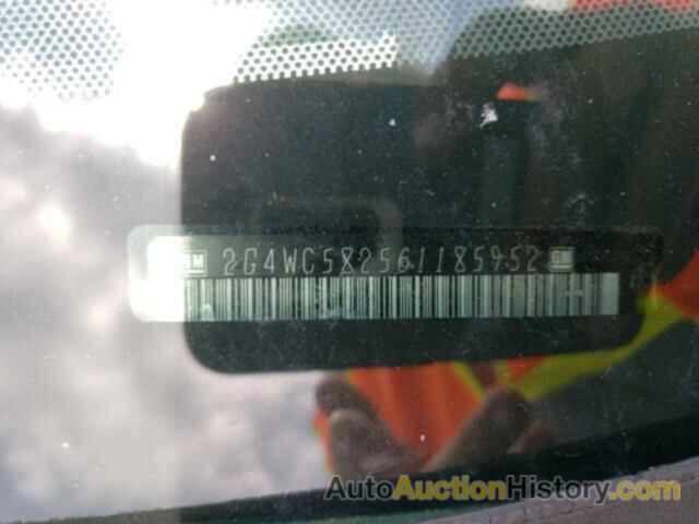 BUICK LACROSSE CX, 2G4WC582561185952