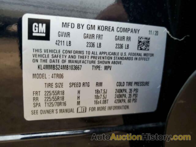 BUICK ENCORE PREFERRED, KL4MMBS24MB103667