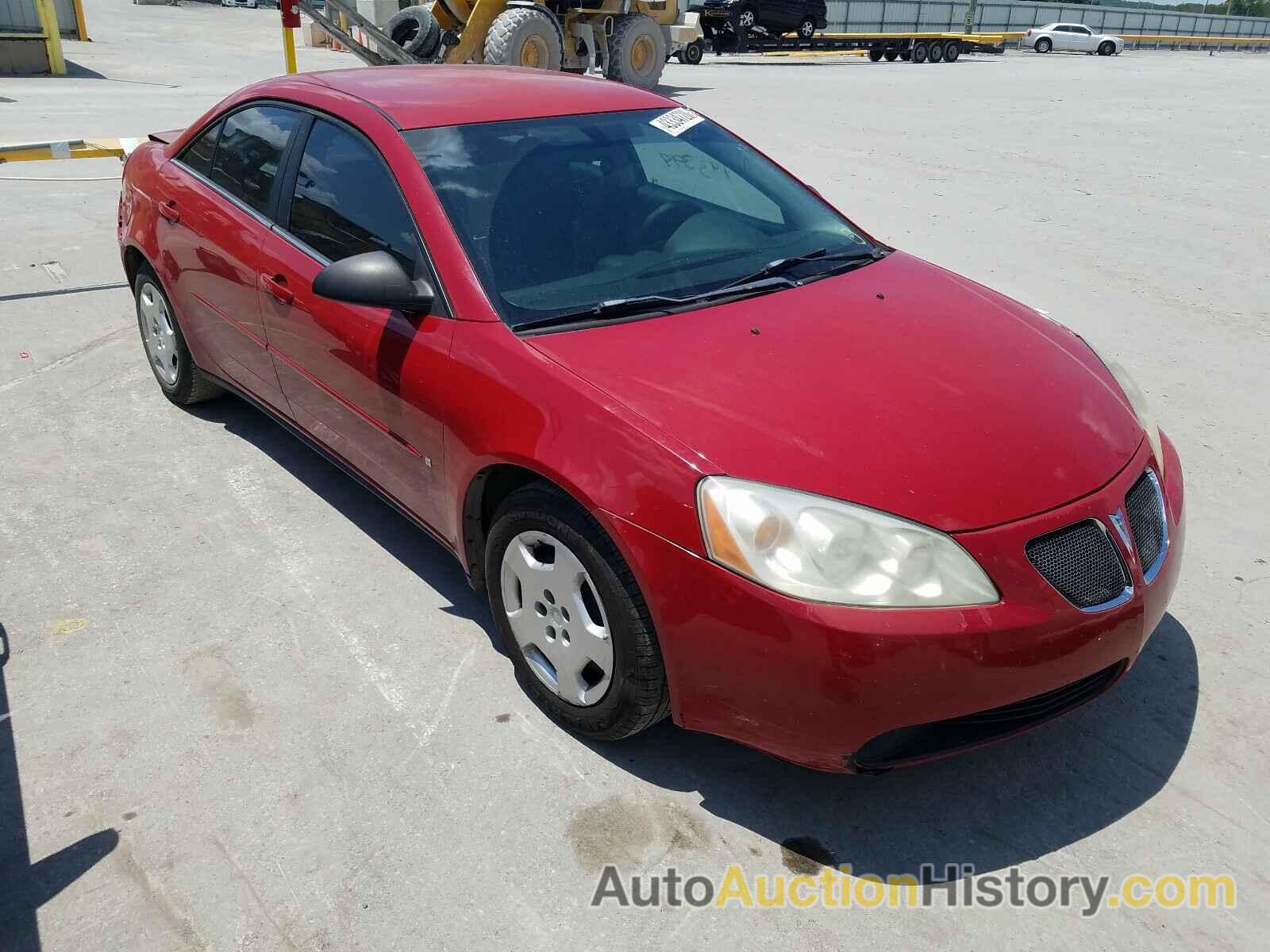 2007 PONTIAC G6 VALUE L VALUE LEADER, 1G2ZF58B074240424