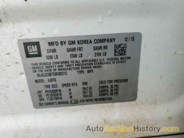 BUICK ENCORE, KL4CJCSB7GB585212