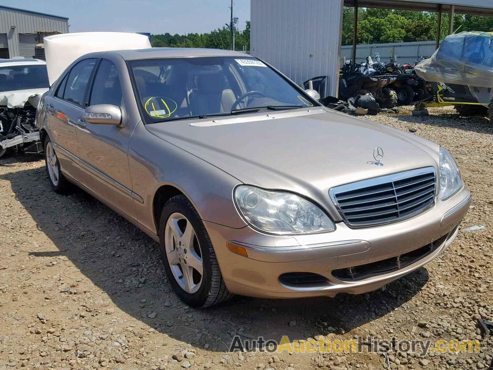 2004 MERCEDES-BENZ S 430, WDBNG70J34A387323