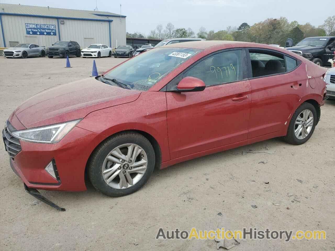 2019 HYUNDAI ELANTRA SEL, 5NPD84LF1KH440865