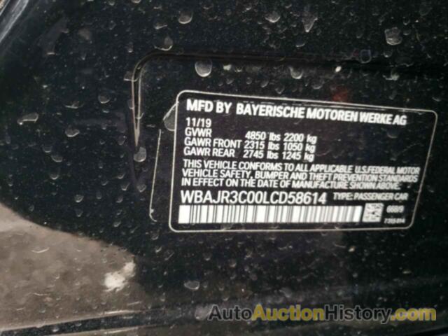 BMW 5 SERIES I, WBAJR3C00LCD58614