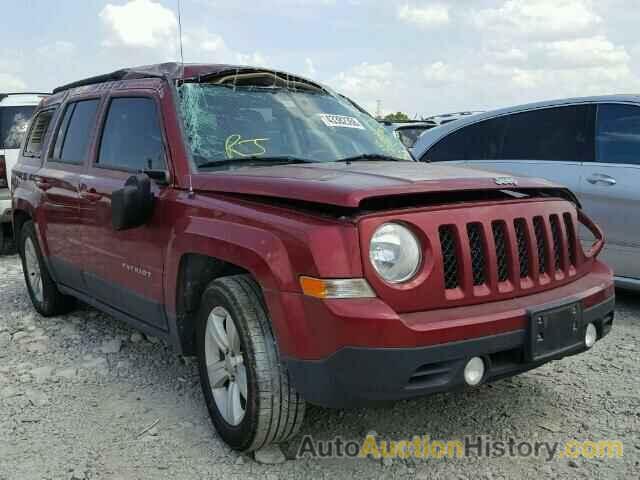 2013 JEEP PATRIOT LATITUDE, 1C4NJPFB8DD250878