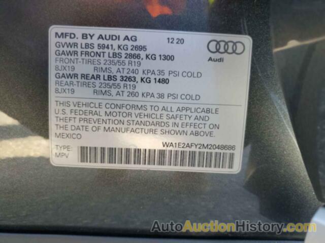 AUDI Q5 PREMIUM PLUS, WA1E2AFY2M2048686