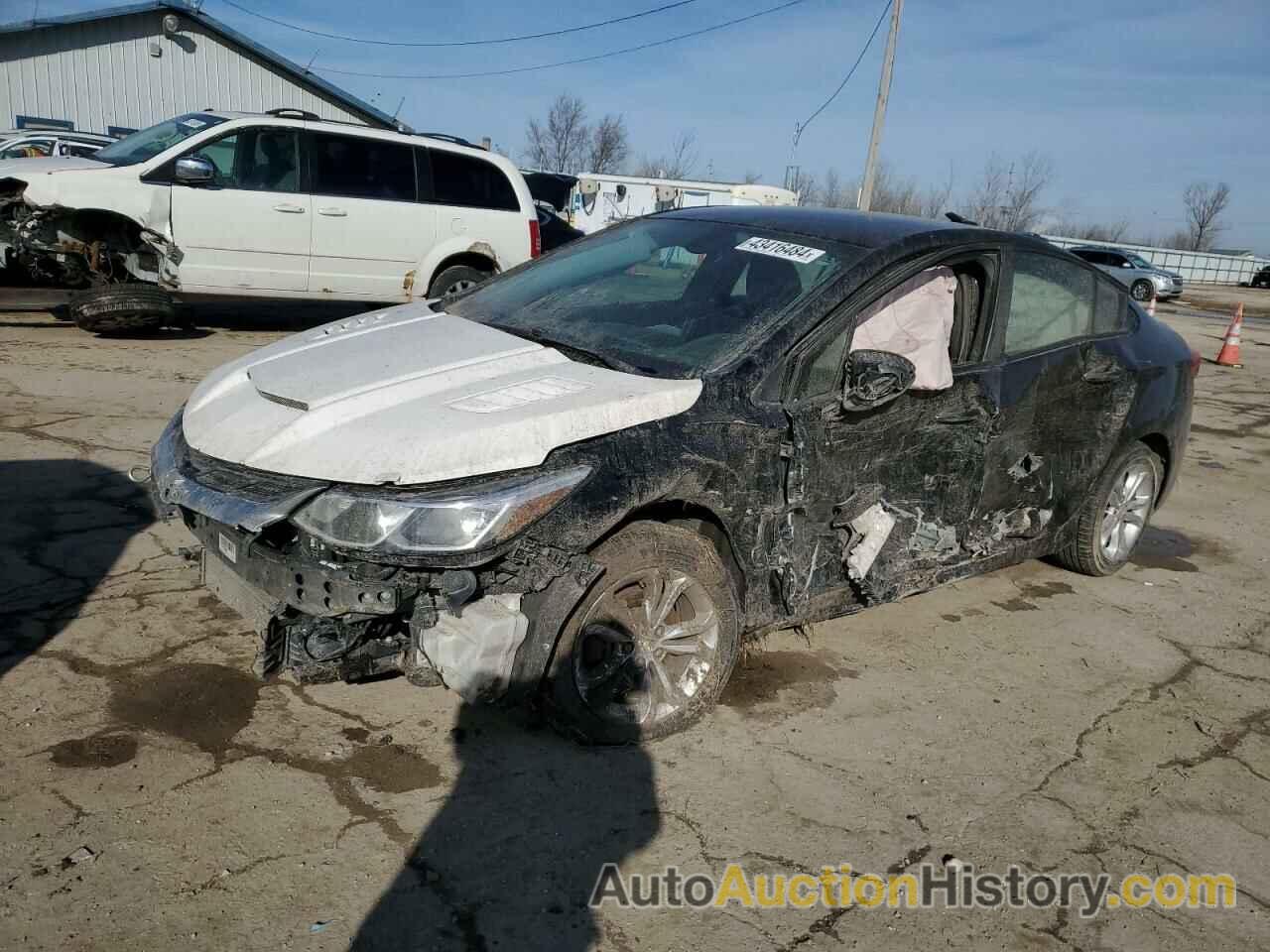 CHEVROLET CRUZE LS, 1G1BC5SM1K7125931