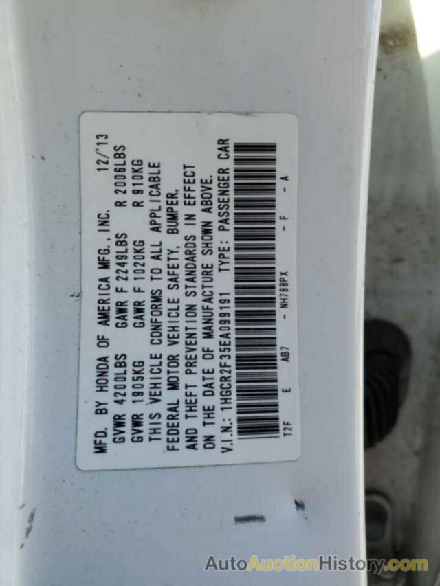 HONDA ACCORD LX, 1HGCR2F35EA099191