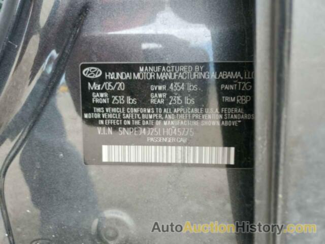 HYUNDAI SONATA SEL PLUS, 5NPEJ4J25LH045775