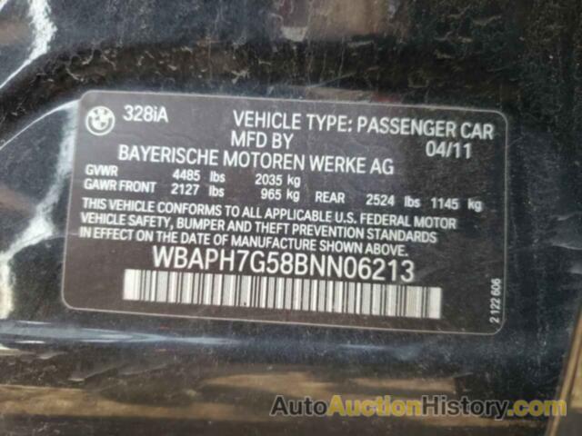 BMW 3 SERIES I, WBAPH7G58BNN06213