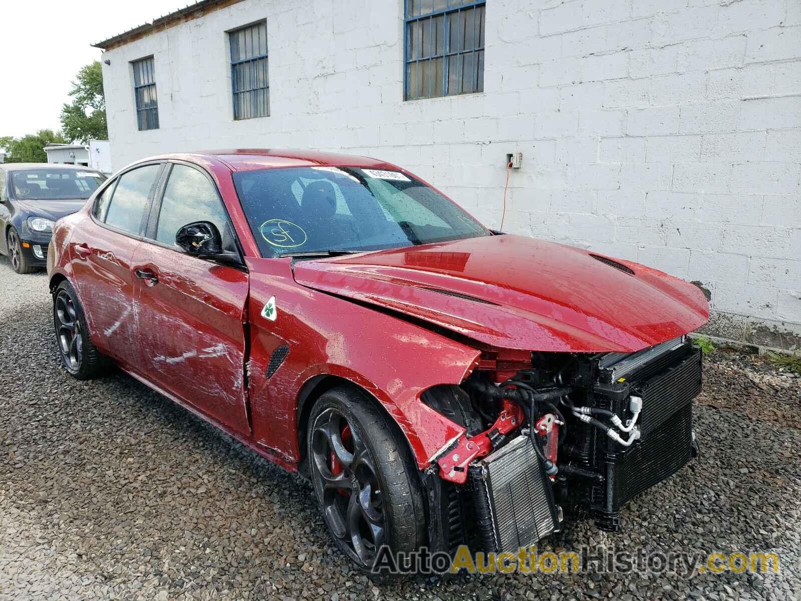 2020 ALFA ROMEO GIULIA QUADRIFOGLIO, ZARFAMEV8L7627095