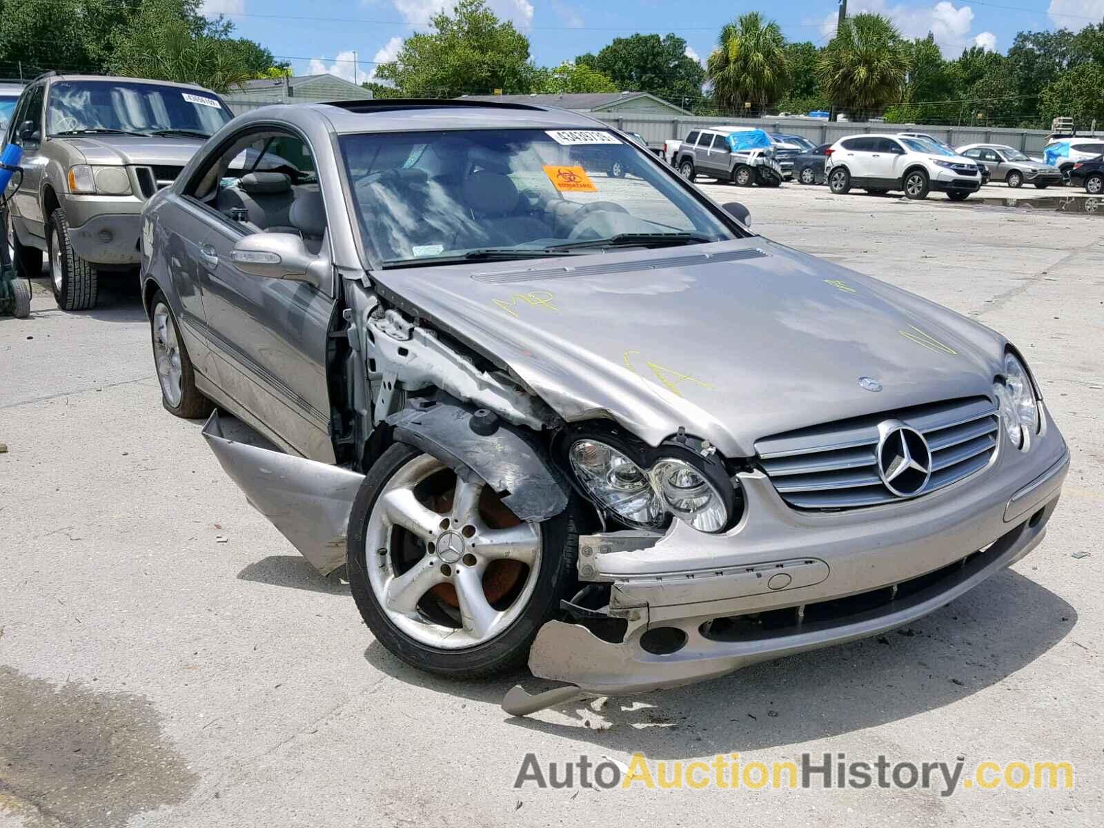 2005 MERCEDES-BENZ CLK 320C, WDBTJ65JX5F144432