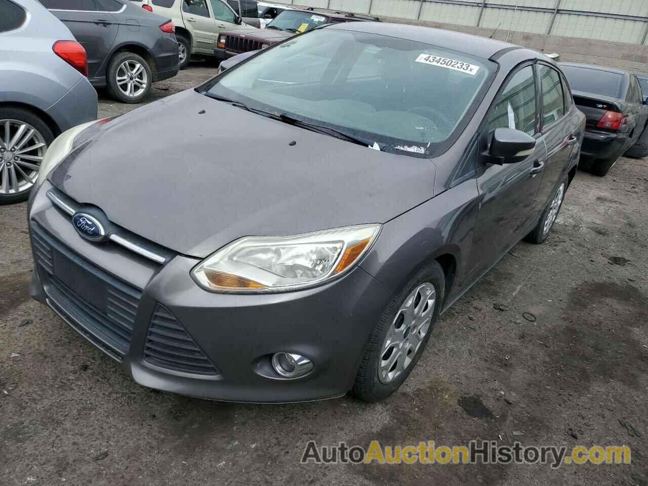 2012 FORD FOCUS SE, 1FAHP3F22CL214327