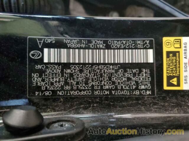 LEXUS CT 200 200, JTHKD5BH5F2212305