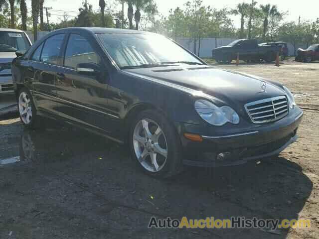 2007 MERCEDES-BENZ C230, WDBRF52H47F918250