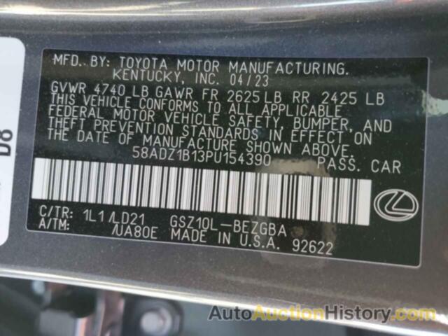 LEXUS ES350 350 BASE, 58ADZ1B13PU154390