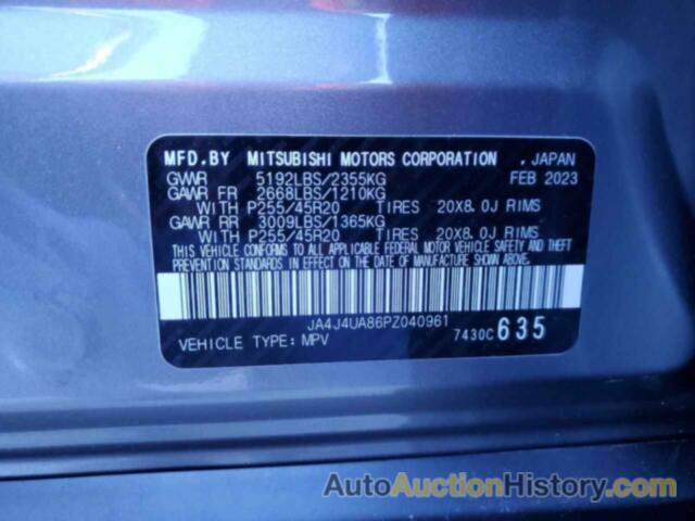 MITSUBISHI OUTLANDER SE, JA4J4UA86PZ040961