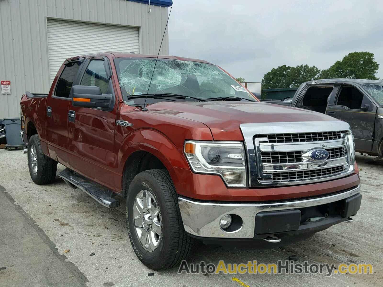 2014 FORD F150 SUPERCREW, 1FTFW1EF6EKD05803