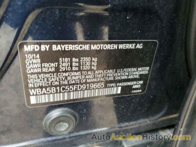 BMW 5 SERIES I, WBA5B1C55FD919665