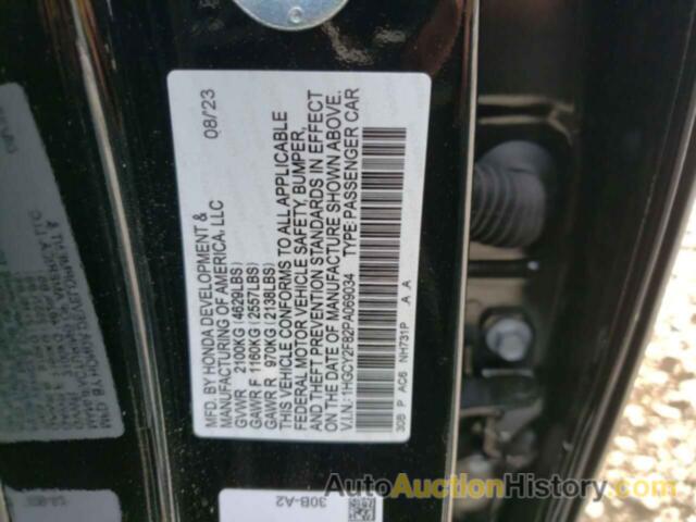 HONDA ACCORD TOURING HYBRID, 1HGCY2F82PA069034