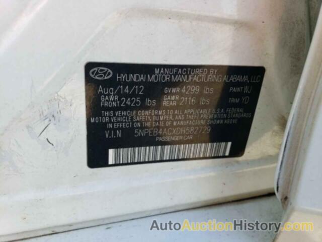 HYUNDAI SONATA GLS, 5NPEB4ACXDH582729