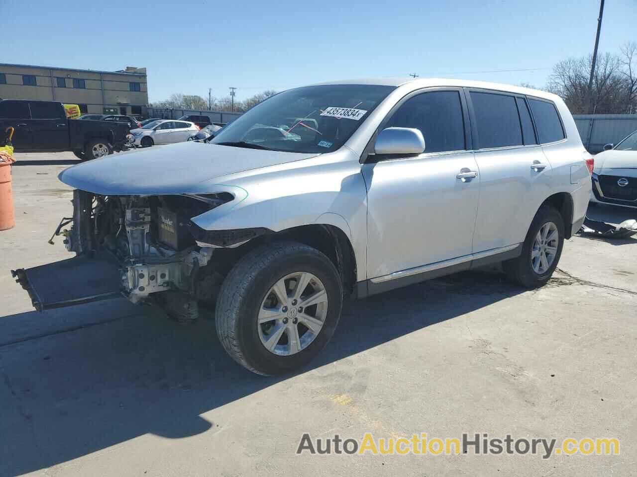 TOYOTA HIGHLANDER BASE, 5TDZK3EH5DS141599