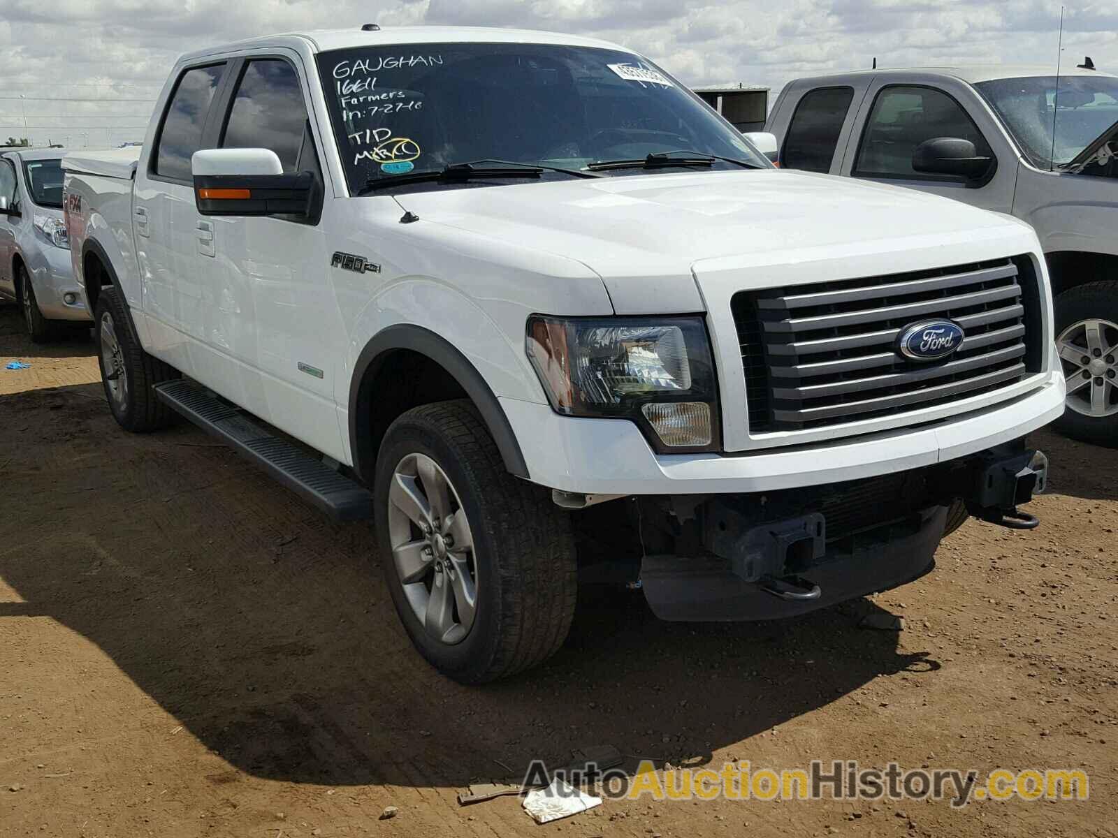 2012 FORD F150 SUPERCREW, 1FTFW1ET6CFB35230