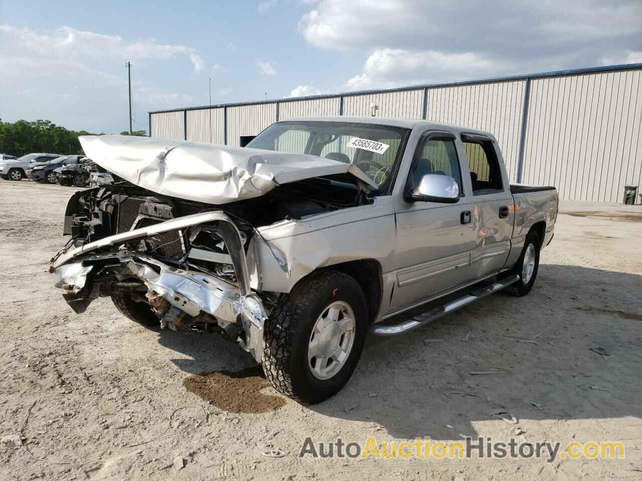 2007 CHEVROLET SILVERADO C1500 CLASSIC CREW CAB, 2GCEC13V871171345