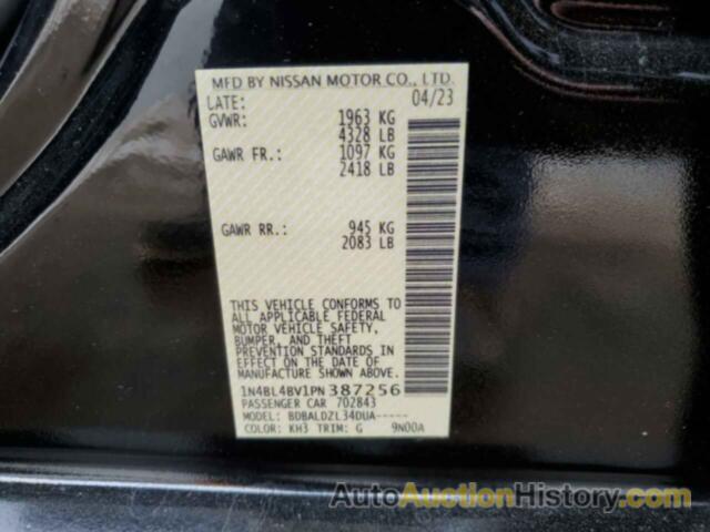 NISSAN ALTIMA S, 1N4BL4BV1PN387256