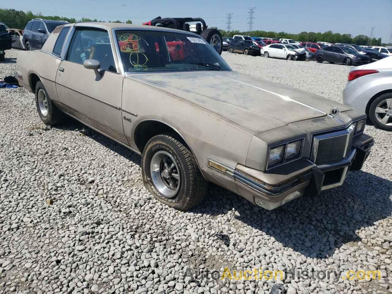 1983 PONTIAC GRANDPRIX, 2G2AJ37A0D2227859