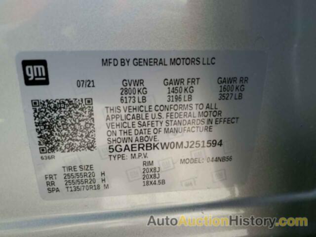 BUICK ENCLAVE ESSENCE, 5GAERBKW0MJ251594