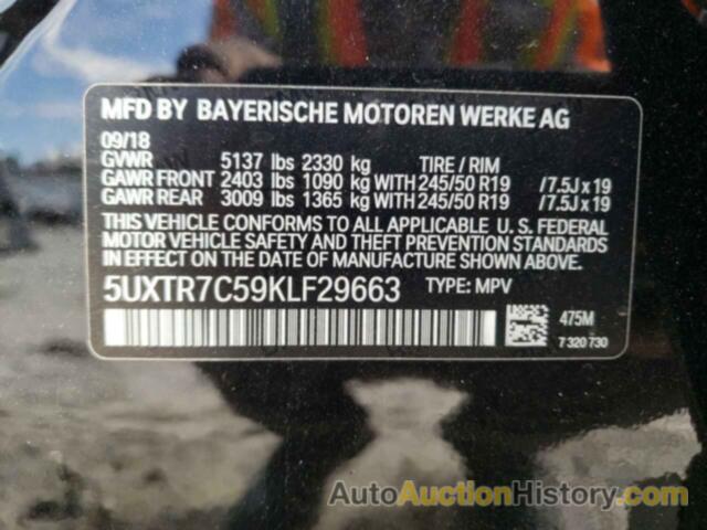 BMW ALL OTHER SDRIVE30I, 5UXTR7C59KLF29663